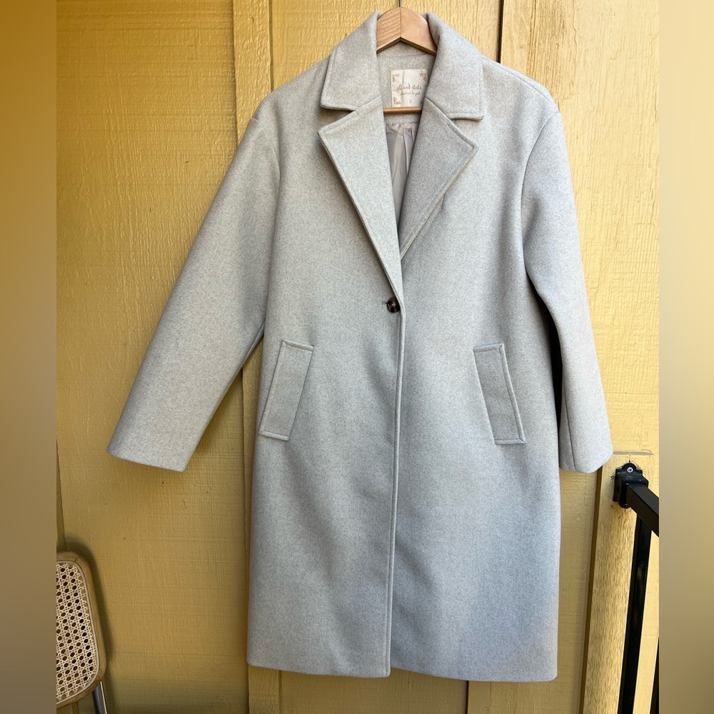 Altar'd State Gray Pea Coat